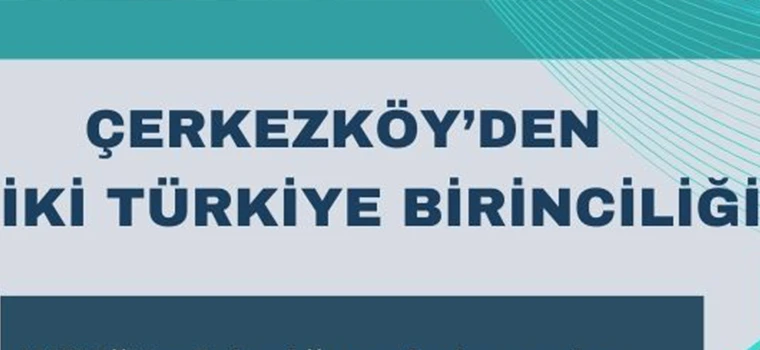 BURSLULUK SINAVI’NDA TÜRKİYE BİRİNCİSİ ÇERKEZKÖY’DEN