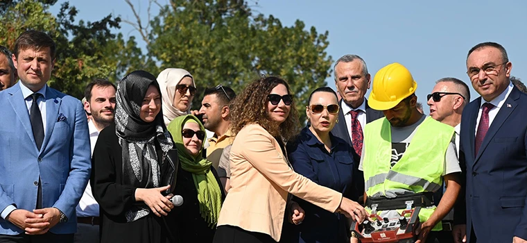 MÜJGAN-SERKAN KARAGÖZ CAMİİ’NİN TEMELİ ATILDI