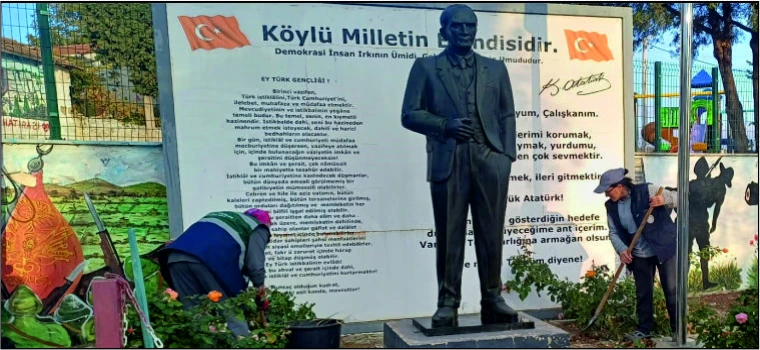 SÜLEYMANPAŞA BELEDİYESİNDEN 10 KASIM ÖNCESİ ANLAMLI ÇALIŞMA