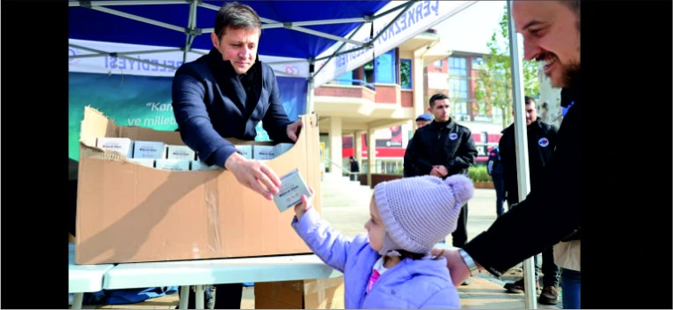 ÇERKEZKÖY BELEDİYESİ’NDEN REGAİP KANDİLİ KUTLAMASI