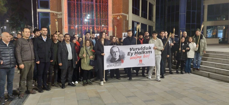 CHP ÇERKEZKÖY İLÇE TEŞKİLATI UĞUR MUMCU’YU TÖRENLE ANDI