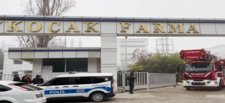 ÇERKEZKÖY'DE KOÇAK FARMA FABRIKASINDA PATLAMA:6 KİŞİ YARALANDI