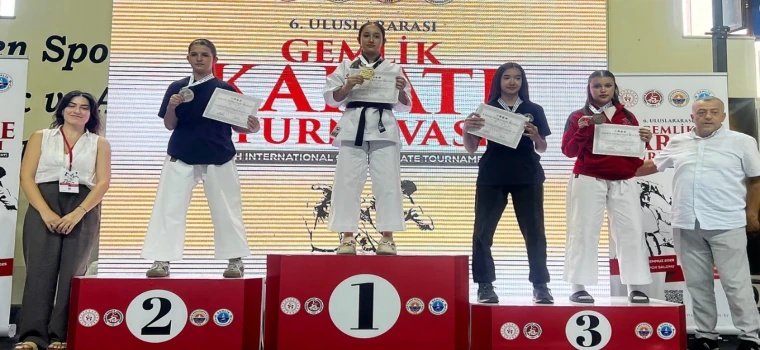 KARATECİLERDEN ULUSLARARASI ARENADA GURUR VEREN BAŞARI