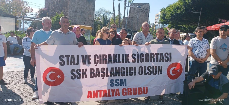 STAJ VE ÇIRAKLIK MAĞDURLARI TÜRKİYE’NİN DÖRT BİR YANINDAN ADALET İSTİYOR