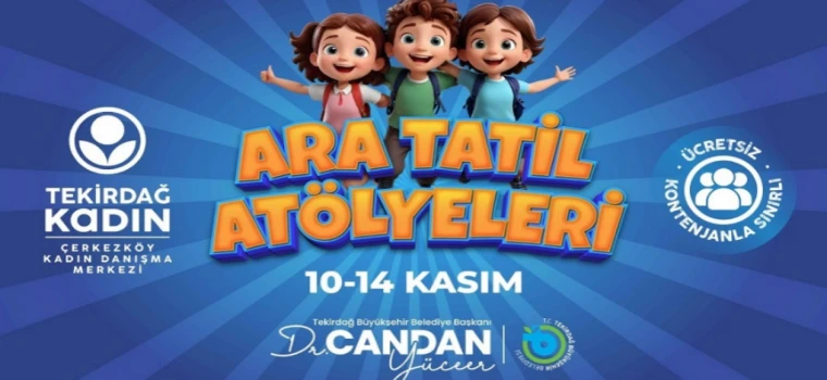 BÜYÜKŞEHİR’DEN ÇOCUKLARA ARA TATİL HEDİYESİ: BİLİM VE SANAT DOLU ATÖLYELER!