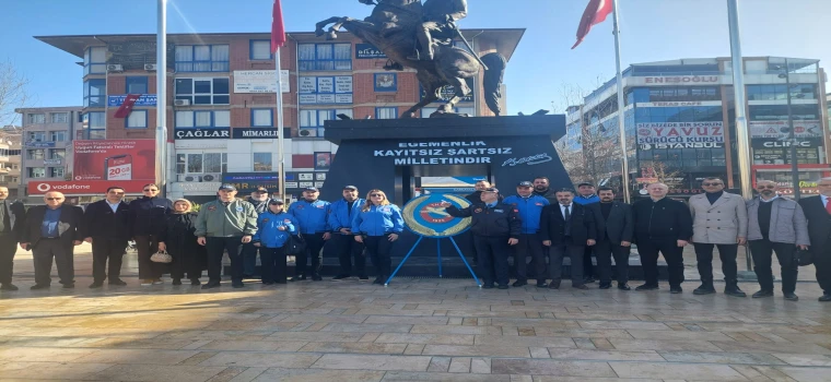 Çerkezköy’de Türk Hava Kurumu’nun 101’inci yaşı kutlandı