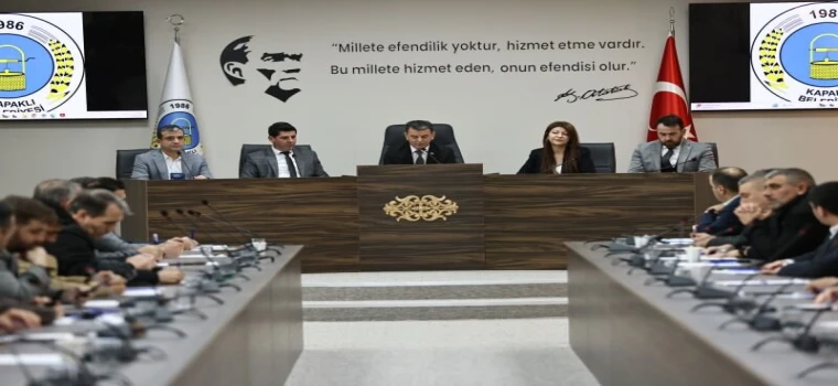 Kapaklı Belediye Meclisi Şubat Ayı İlk Oturumu Tamamlandı