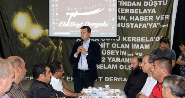 AKAY, EHLİ BEYT DERGAHI’NDA İFTAR VERDİ