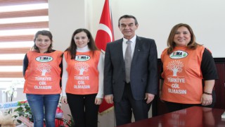 TEMA’DAN KAYMAKAM ABBAN’A TEBRİK ZİYARETİ