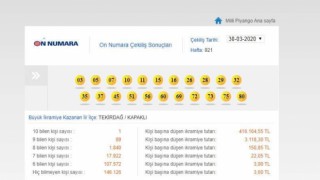 416 BİN LİRA KAPAKLI’YA ÇIKTI