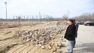 BİN KİŞİLİK DÜĞÜN SALONU ÇALIŞMALARI BAŞLADI