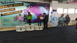 ÇERKEZKÖY’DEN İLKOKULLAR ARASINDA DERECE ALAN TEK ÖĞRENCİ