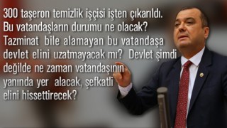 AYGUN: “VATANDAŞ HEM KOVİD-19 VİRÜSÜ İLE HEM DE İŞSİZLİK VİRÜSÜ İLE SAVAŞAMAZ!”