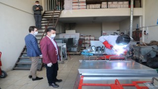 KAPAKLI BELEDİYESİ ÇÖP KONTEYNIRI ÜRETİYOR