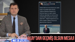 SİLAHLI SALDIRIYA UĞRAYAN ŞENEL’E GEÇMİŞ OLSUN DİLEKLERİNİ İLETTİ