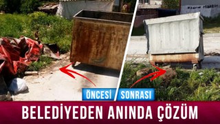 O ÇÖPLER KALDIRILDI