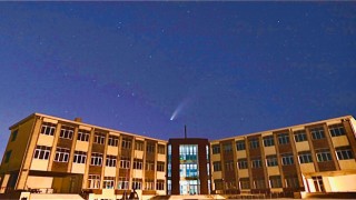 ÇERKEZKÖYLÜ ÖĞRENCİLER NEOWİSE KUYRUKLU YILDIZINI GÖRÜNTÜLEDİLER