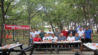 ÇERKEZKÖY VETERANLARI KAHVALTIDA BULUŞTU