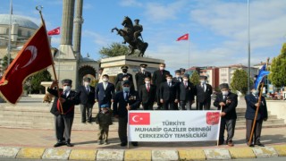 ÇERKEZKÖY’DE GAZİLER GÜNÜ KUTLANDI