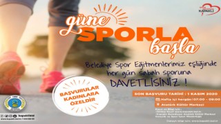 KADINLARA ÖZEL SABAH SPORU DÜZENLENECEK