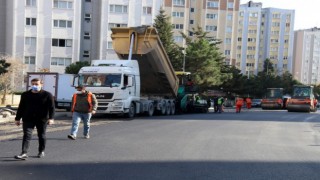 ÇAĞLAYAN SOKAK ASFALTLANIYOR