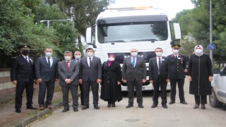 ÇERKEZKÖY’DEN TOPLANAN YARDIM MALZEMELERİ İZMİR’E DOĞRU YOLA ÇIKTI