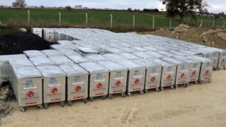 600 ADET YENİ ÇÖP KONTEYNIRI ALINDI