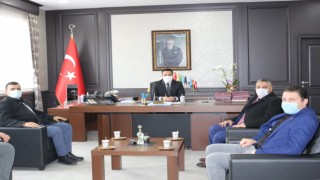 DEVA PARTİSİ’NDEN KAYMAKAM HAMİTOĞLU’NA ZİYARET