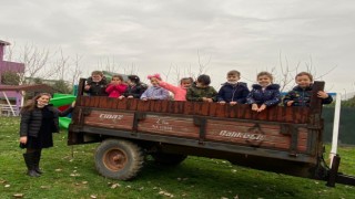 MİNİK ÖĞRENCİLER YERLİ MALI HAFTASI’NI KUTLADI