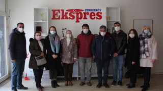 YONTAR VE YÖNETİMİNDEN EKSPRES’E ZİYARET