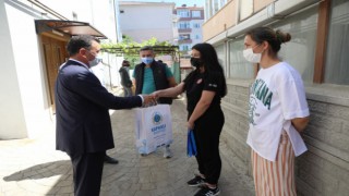 BAŞKAN ÇETİN’DEN GENÇ SPORCULARA ZİYARET