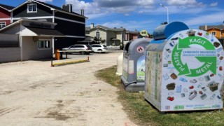 AMBALAJ ATIK KUMBARALARI YERLEŞTİRİLDİ