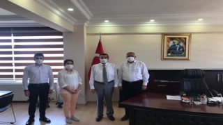 KIZILAY’DAN KAYMAKAM ABBAN’A ZİYARET