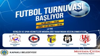 U-14 FUTBOL TURNUVASI BAŞLIYOR