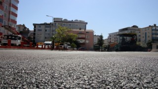 ŞELALE PARK ALANI ASFALTLANDI