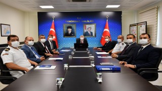 ÜNİVERSİTEDE GÜVENLİK TEDBİRLERİ TOPLANTISI YAPILDI