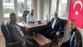 ÇETİNTAŞ, AKARSU BİRLİK MİNİBÜSÇÜLER KOOPERATİFİNİ ZİYARET ETTİ