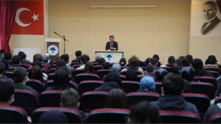 BAŞKAN ÇETİN, ÖĞRENCİLERLE BULUŞTU