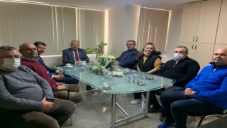 KAYMAKAM DURU’DAN ESNAF ODASINA ZİYARET