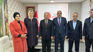 KAYMAKAM DURU’DAN KIZILAY’A İADE-İ ZİYARET