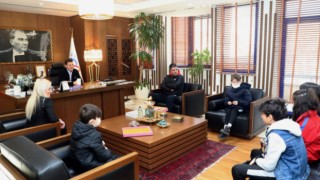 KAPAKLI KARTAL SPOR KULÜBÜ’NDEN BAŞKAN AKAY’A TEŞEKKÜR ZİYARETİ