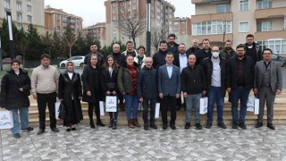 MUSTAFA ÇETİN, GAZETECİLERLE BİR ARAYA GELDİ