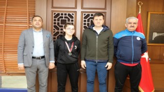 TÜRKİYE 3.’SÜ BUSE FİDAN’DAN ZİYARET