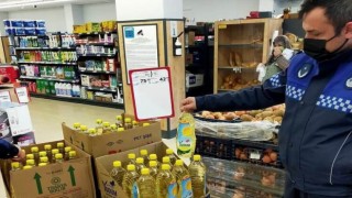 ZABITA EKİPLERİ MARKETLERE YÖNELİK DENETİMLERİNİ SÜRDÜRÜYOR