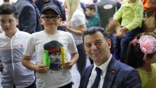 ÇOCUKLAR, 23 NİSAN ÇOCUK ŞENLİĞİ’NDE DOYASIYA EĞLENDİLER