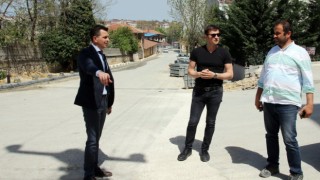 HAKİM SAMİ SOKAK’TA DÜZENLEME ÇALIŞMALARI DEVAM EDİYOR