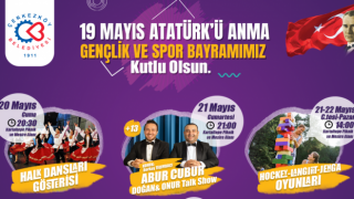 19 MAYIS COŞKUYLA KUTLANACAK
