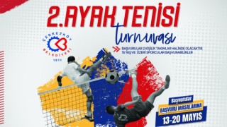 2. AYAK TENİSİ TURNUVASI KAYITLARI BAŞLIYOR