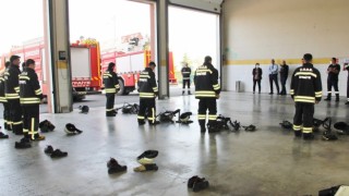 GELECEĞİN İTFAİYECİLERİNİN ZORLU EĞİTİM SÜRECİ