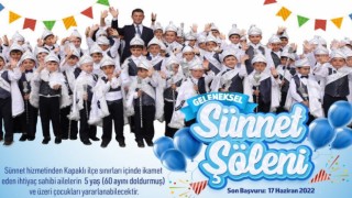 GELENEKSEL SÜNNET ŞÖLENİ KAYITLARI BAŞLADI